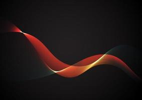 abstract background with colourful flowing lines vector