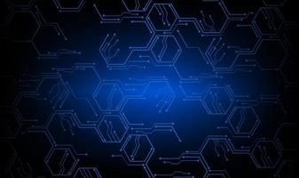 text cyber circuit future technology concept background vector