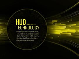 text cyber circuit future technology concept background vector