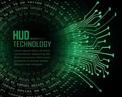 text cyber circuit future technology concept background vector