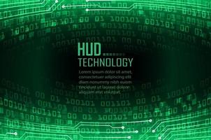text cyber circuit future technology concept background vector