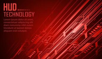 text cyber circuit future technology concept background vector