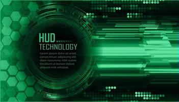 text cyber circuit future technology concept background vector