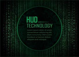text cyber circuit future technology concept background vector