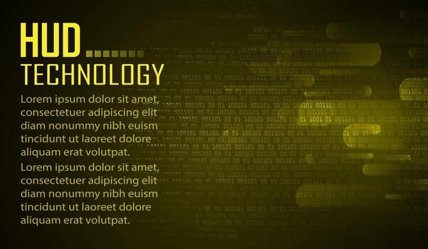 text cyber circuit future technology concept background vector