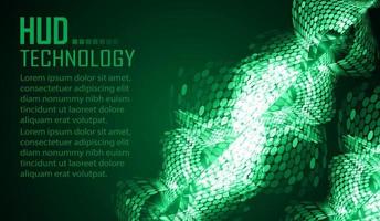 text cyber circuit future technology concept background vector