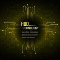 text cyber circuit future technology concept background vector