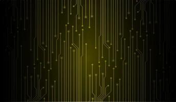 text cyber circuit future technology concept background vector