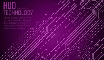 text cyber circuit future technology concept background vector