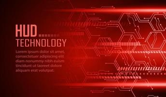 cyber circuit future technology concept background, text vector