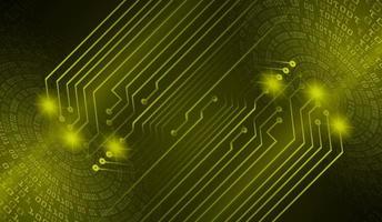 text cyber circuit future technology concept background vector