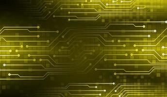cyber circuit future technology concept background, text vector