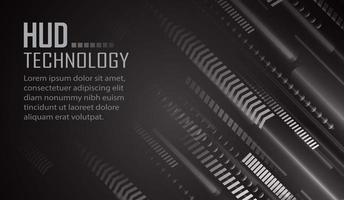 cyber circuit future technology concept background, text vector