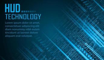 cyber circuit future technology concept background, text vector