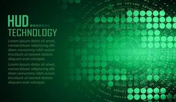 text cyber circuit future technology concept background vector