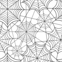 spiderweb pattern. seamless texture for halloween backgrounds vector