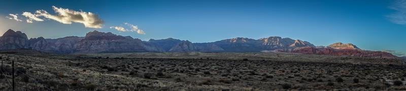 Red Rock canyon landscape near Las Vegas, Nevada photo