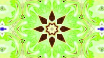 Paint Ink Brush Kaleidoscope photo