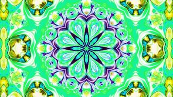 Paint Ink Brush Kaleidoscope photo