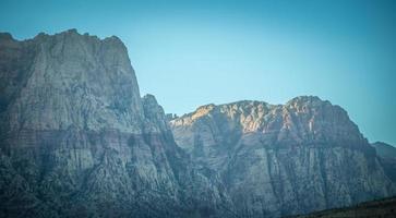 Red Rock Canyon landscape near Las Vegas, Nevada photo