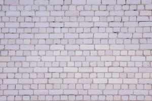 White brick wall texture photo