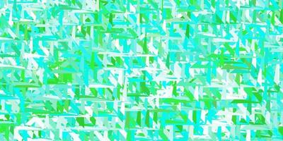 Light green vector pattern with polygonal shapes.