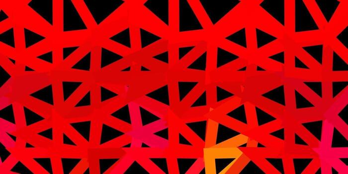 textura de triángulo abstracto vector multicolor oscuro.