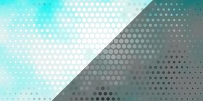 Light BLUE vector background with circles.