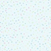 Abstract pastel geometric pattern design artwork background. vector