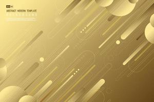 Abstract gold stripe line pattern artwork design bacgkround. vector