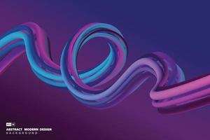 Abstract vibrant blue and violet futuristic artwork background. vector