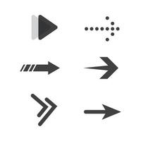 Arrow vector illustration icon