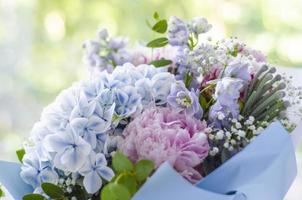 Bouquet of flowers close-up photo