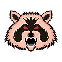 Angry Animal Mascot vector