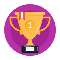 Trophy and Achievement vector