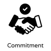 Commitment and handshake