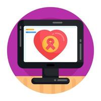 Cancer Awareness Ribbon vector