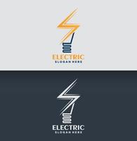Electric company logo design