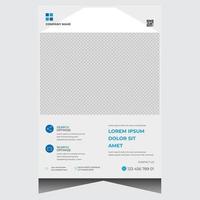 Creative corporate business flyer design template vector