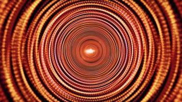 Concentric psychedelic hypnotic circles sequence pattern motion tunnel video