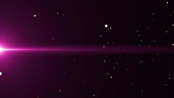 Purple particle flare background for background concept video