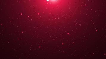 Red particle flare background for background concept video