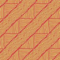 Geometric Seamless Hand Drawn Ethnic Pattern Abstract Background