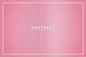 Abstract pink background with with wavy lines vector