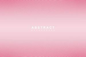 Abstract pink gradient wavy lines background vector