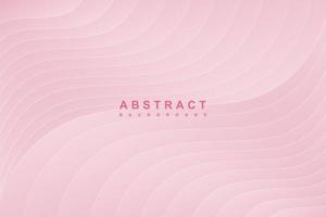Pink abstract gradient wave vector background