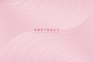 Pink abstract gradient wave vector background