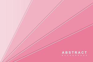 Fondo rosa minimalista abstracto con forma diagonal en capas vector