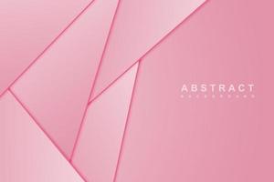 Abstract pink gradient background with diagonal line overlap layer. vector