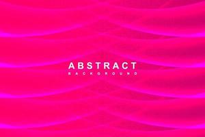 Abstract modern gradient pink and purple background with wavy shadow vector